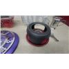 Image 5 : Purple Wall Clock, Popcorn Machine, Mini Truck Condement Rack, Fan, and More