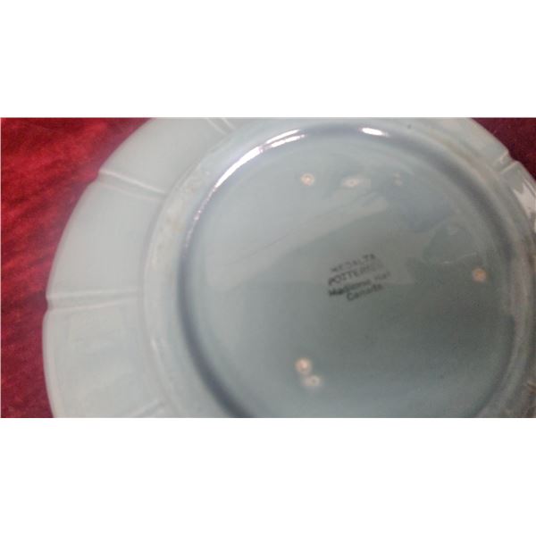 Medalta Potteries Canadain Railway Candy Dish