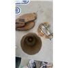 Image 4 : Vintage Cooper Weeks Catcher's Mitt, Badminton Shuttlecocks, Sports Pennants, and More