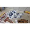 Image 9 : Vintage Cooper Weeks Catcher's Mitt, Badminton Shuttlecocks, Sports Pennants, and More