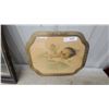 Image 2 : Bessie Pease Gutmann Baby Print in Ornate Gold Frame and Antique Portrait and More Biggest 21 x 25"