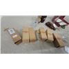 Image 5 : Hard Rock Cafe Shot Glasses in Boxes, Painted Wine Glasses, Bottles, Strainer, and More Bartiquis
