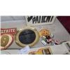 Image 5 : Berentzen Appel Liqueur Oversized Wristwatch Wall Clock, Biltrite Sign, and More