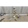 Image 5 : Noritake Hand-Painted Creamer Set, Crystal Sailboat, Porcelain Figurines, Glass Humming Bird