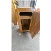 Image 5 : Wooden Children's Play Kitchen Set with Stove and Refrigerator and Iron Board Fridge Size 32 x 16 x