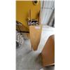 Image 6 : Wooden Children's Play Kitchen Set with Stove and Refrigerator and Iron Board Fridge Size 32 x 16 x