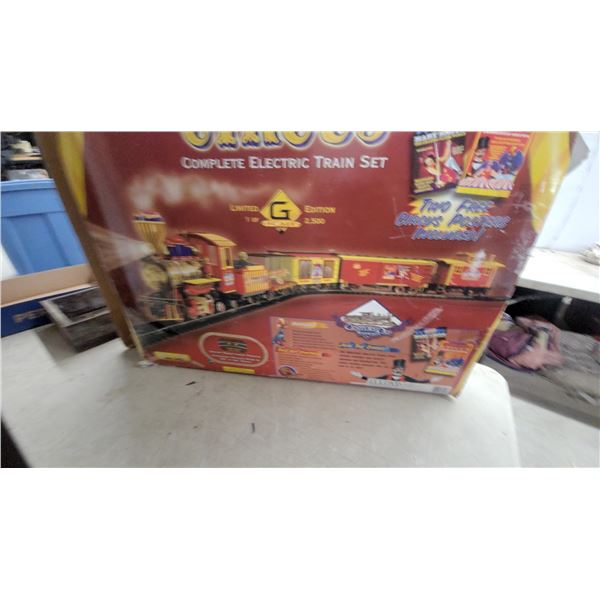 Keystone Circus Complete Electric G Scale Train Set, Limited Edition 1 of 2,500