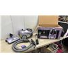 Image 1 : Shark Infinity Pet Navigator Canister Vacuum Model NR92C with Attachments and Box