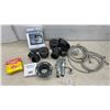 Image 1 : Amerock Clarendon Towel Ring, ABS Pipe Fittings, Wax Ring Kit, Showerhead, Supply Lines, and More