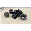Image 7 : Amerock Clarendon Towel Ring, ABS Pipe Fittings, Wax Ring Kit, Showerhead, Supply Lines, and More