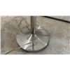 Image 2 : Brushed Nickel Torchiere Floor Lamp, 69" High