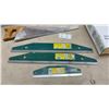 Image 5 : DuraPouch Leather Tool Belt, Stanley Utility Knives, Delta 13" Thick Planer Blade, Richard