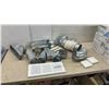 Image 1 : Assorted Galvanized HVAC Ductwork Fittings, Elbows, Reducers, Vent Cover, and More