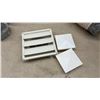 Image 9 : Assorted Galvanized HVAC Ductwork Fittings, Elbows, Reducers, Vent Cover, and More