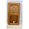 Image 2 : Danclock Danish Teak Pendulum Wall Clock, Crystal Candlesticks, Faux Flowers, and More