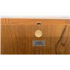 Image 4 : Danclock Danish Teak Pendulum Wall Clock, Crystal Candlesticks, Faux Flowers, and More