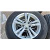 Image 3 : Set of Four Chev 17" Alloy Wheels with Bridgestone 225/65R17 Tires