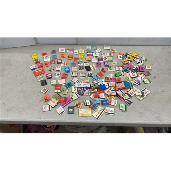 Collection of Vintage Advertising Matchbooks, Automotive and Service Station Themes and More