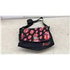 Image 1 : New Rolling Stones Messenger Bag with Iconic Tongue Logo Print and Adjustable Strap