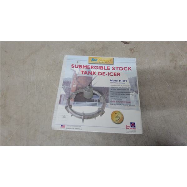 Ice Chaser Submergible Stock Tank De-Icer Model H-419, 1500 Watts