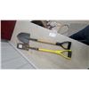 Image 1 : Two D-Handle Shovels, Spade and Round Point