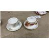 Image 13 : Collection of English Bone China Teacups and Saucers Including Royal Vale, Colclough & More