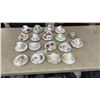 Image 1 : Collection of English Bone China Teacups and Saucers Including Royal Vale, Colclough & More