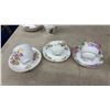 Image 3 : Collection of English Bone China Teacups and Saucers Including Royal Vale, Colclough & More