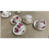 Image 6 : Collection of English Bone China Teacups and Saucers Including Royal Vale, Colclough & More