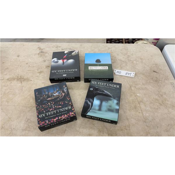 Six Feet Under Complete Series DVD Box Sets Seasons 1-4