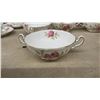 Image 5 : Adderley Fine Bone China England Pink Rose Pattern Dinnerware Set (55 Pieces)