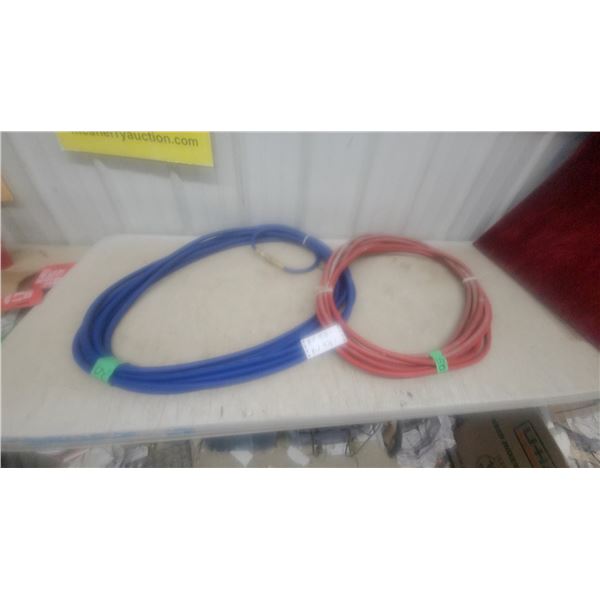 Air Hoses with Brass Quick-Connect Fittings 50'x2