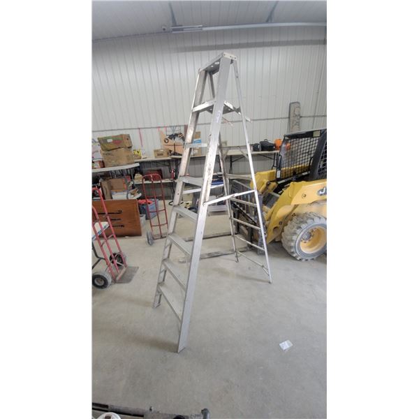 8-Foot Aluminum A-Frame Step Ladder