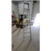 Image 3 : 8-Foot Aluminum A-Frame Step Ladder