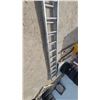 Image 3 : Aluminum Extension Ladder, Approximately 24'