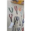 Image 5 : Assorted Pliers Including Diagonal Cutters, Needle Nose, Slip Joint, and More