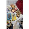 Image 7 : Assorted Hardware Lot: Wood Shims, Clamps, Utility Knives, Flashlight, Power Strip, and More