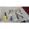 Image 1 : Assorted Hand Tools Including Adjustable Wrenches, Pipe Wrenches, Vise-Grips, Allen Keys, and More