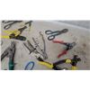 Image 3 : Assorted Tin Snips, Wire Strippers, and Aviation Shears, Various Sizes and Brands