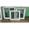 Image 1 : 2 Double Pain Sliding Windows 36 x 35, 45 x 45-1/2 and Opening Tripple Pain 34-1/2 x 42-3/4