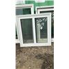 Image 2 : 2 Double Pain Sliding Windows 36 x 35, 45 x 45-1/2 and Opening Tripple Pain 34-1/2 x 42-3/4