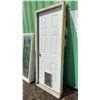 Image 2 : Exterior Door w/Jam 82 x 33-1/2"