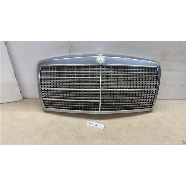 1970's Mercedes-Benz W123 Chrome Front Grille with Star Emblem