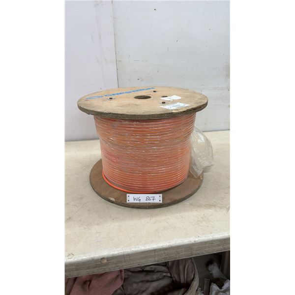 Crestron Cresfiber8G-NP-SP500 Fiber Optic Cable, 500' Spool, Orange