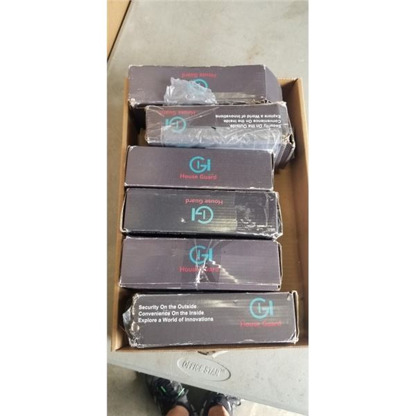 6 PATIO SLIDING DOOR HARDWARE / HANDLE KITS, VARIOUS STYLES PER LOT