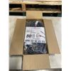 Image 1 : AS NEW 50FT BLACK 3 OUTLET INDOOR OUTDOOR HEAVY DUTY LIGHTED 3 WIRE GROUNDED EXTENSION CORD 12AWG