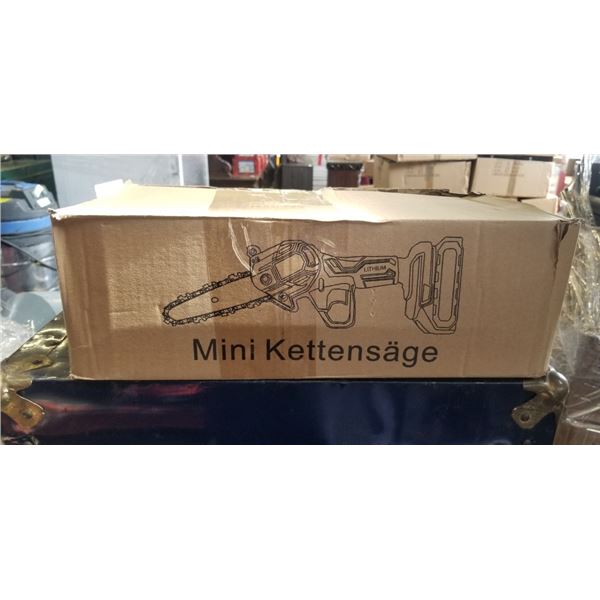 NEW 6 INCH MINI HANDHELD CHAINSAW KIT