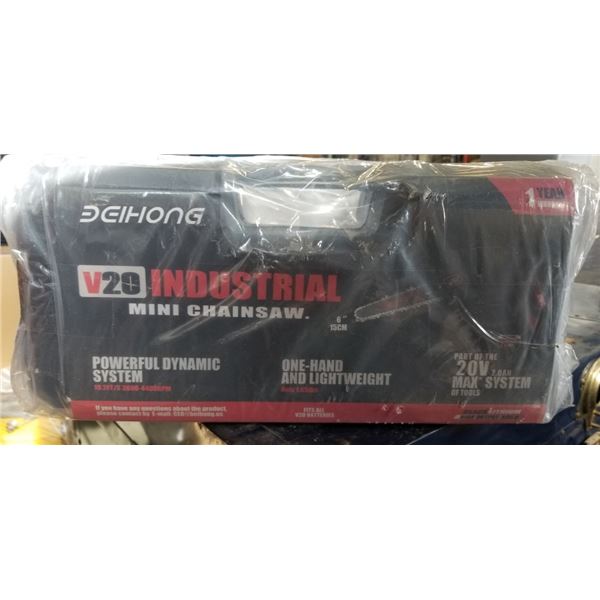NEW CORDLESS INDUSTRIAL MINI CHAINSAW KIT