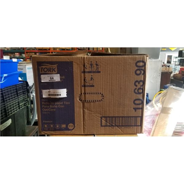 NEW CASE SCOTT JUMBO BATHROOM TISSUE ROLLS W/ OPTICORE - 2 PLY, 36 ROLLS,800 SQAURES PER ROLL