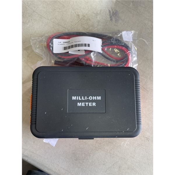 VC4840C + DIGITAL TESTED MILLIOHMMETER 4-WIRE MICROOHM METER DC LOW TESTED